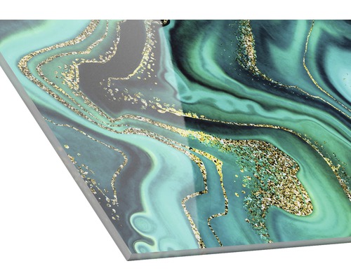 Dekorplatte mit Marmormuster