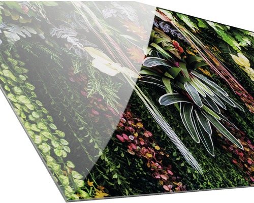 Dekoratives Wandbild mit Pflanzenmotiv für Innenräume