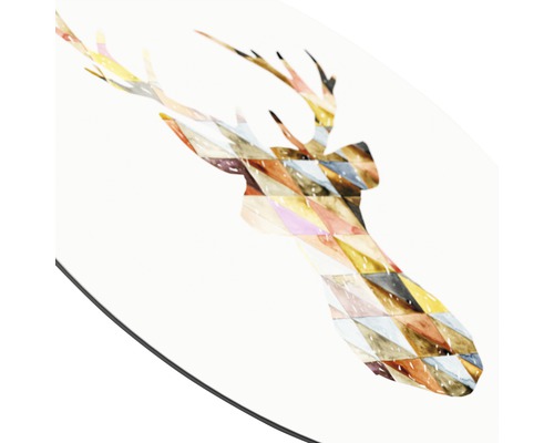 Dekoration mit Hirschmotiv