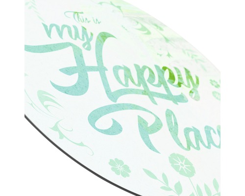Dekorative Wandplakette mit dem Text ''This is my Happy Place''