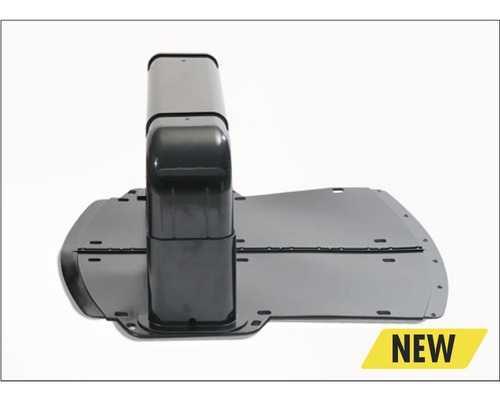 Schwarzer Staubsaugerrohr-Anschluss für Staubsauger