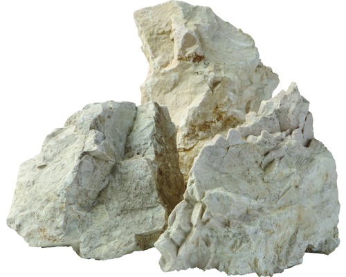 Dekorativer Kalkstein für den Garten