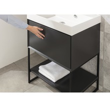 Waschtischunterschrank Chicago 59 cm anthrazit