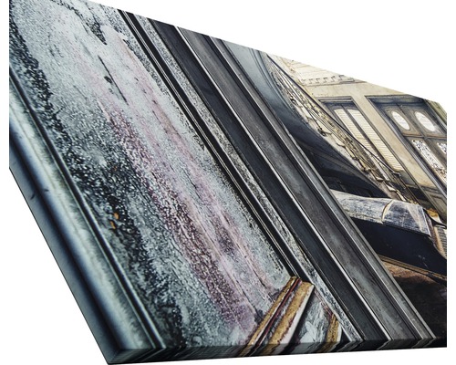 Leinwandbild mit Gebäudeansicht