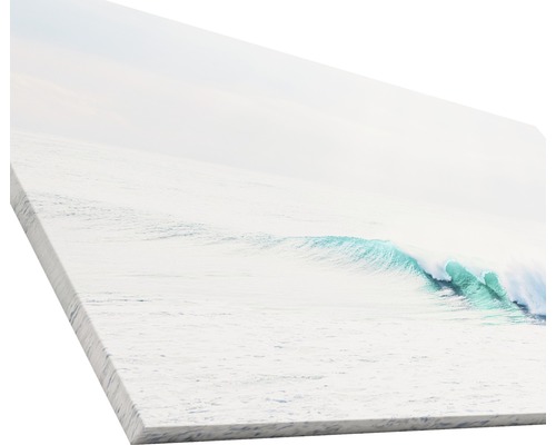 Leinwanddruck mit dem Motiv einer Meereswelle
