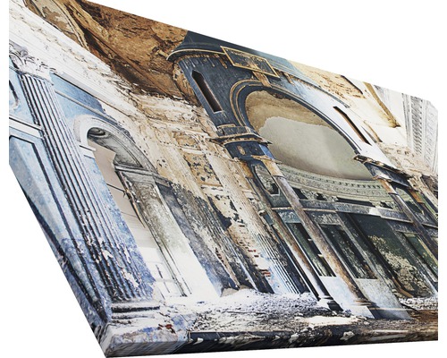 Leinwandbild mit Architekturmotiv