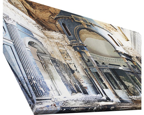 Leinwandbild mit Architekturmotiv
