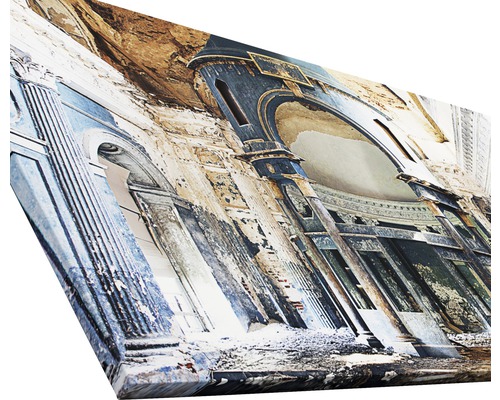 Leinwandbild mit Architekturmotiv