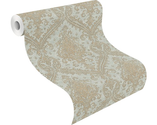 Tapetenrolle mit Paisley Muster