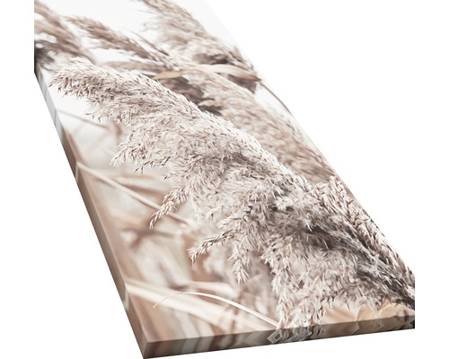 Dekorative Leinwand mit Gräsern