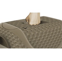 Katzentoilette bama pet Prive 41,8 x 50,5 x 39,6 cm taube-thumb-4 Katzentoilette bama pet Prive 41,8 x 50,5 x 39,6 cm taube-thumb-4