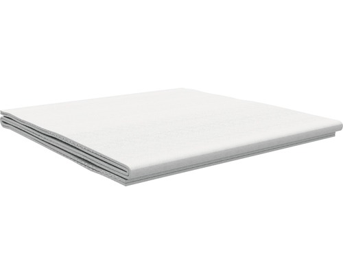 Gefaltete weiße Dämmmatte