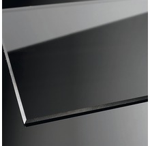 Drehfalttür in Nische Breuer Europa Design 100 cm Anschlag links Dekor Grau Profilfarbe chrom-thumb-1