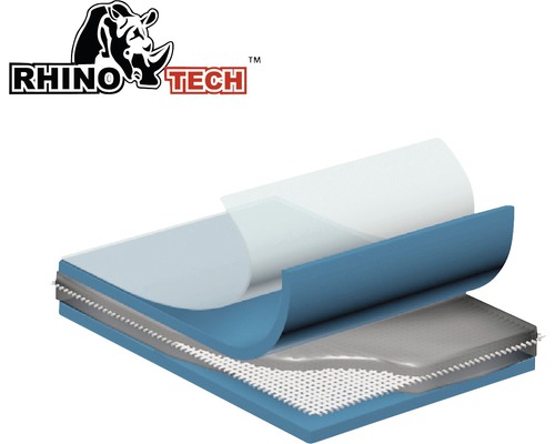 Rhino Tech Logo mit Produktquerschnitt