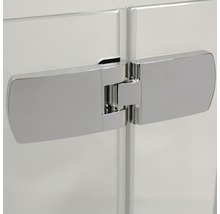 Drehtür für Seitenwand Breuer Avanta 80 cm Anschlag rechts Dekor Terrazzo Weiß Profilfarbe chrom-thumb-4