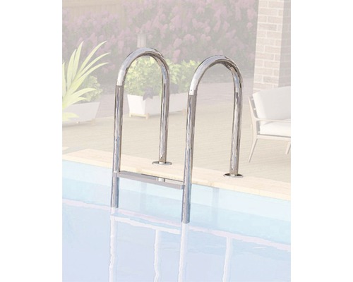 Edelstahltreppe für Schwimmbecken