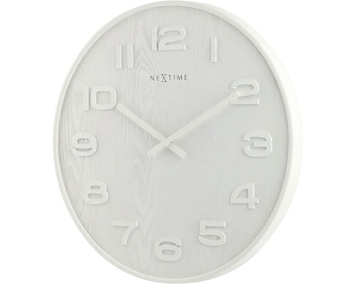 Nextime Wanduhr mit erhabenen Ziffern