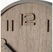 Wanduhr Wood Wood Medium Holz braun Ø 35 cm