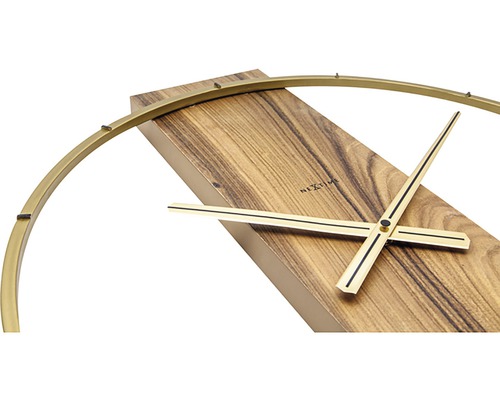Nextime Wanduhr aus Holz und Metall