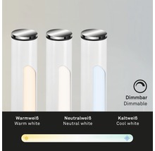Dimmbare Lampe mit Farbtemperaturanzeige