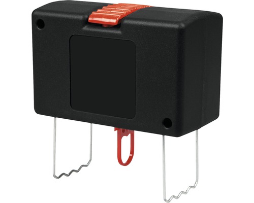 Schwarzes Schädlingsbekämpfungsmittelgerät mit Metallfüßen