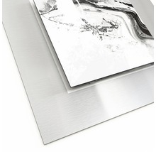Abstraktes Kunstwerk auf Aluminiumverbundplatte