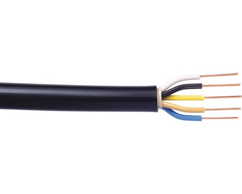 Elektrokabel mit fünf Adern