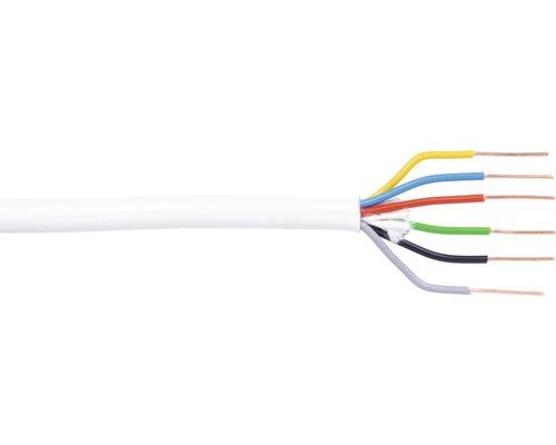 Mehradriges Kabel mit mehreren farbcodierten Adern