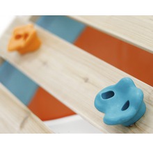 Kletterwand mit Klettergriffen