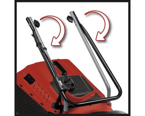 Einstellbarer Griff eines Rasenmähers