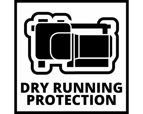 Trockenlaufschutz Symbol