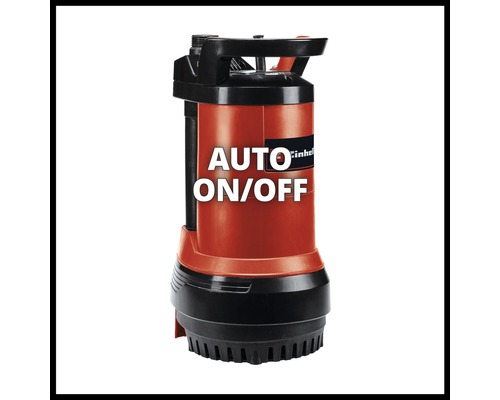Tauchpumpe mit automatischer Ein- und Ausschaltfunktion