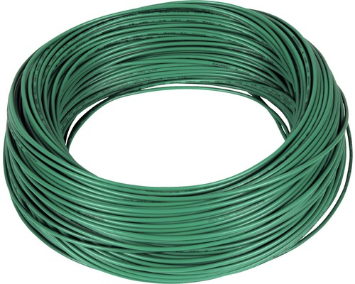 Ring aus grüner Elektroleitung