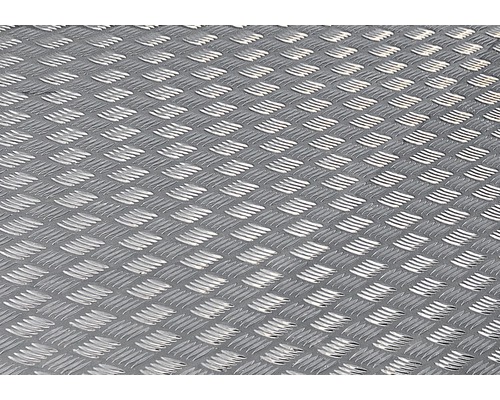 Aluminium Riffelblech mit rautenförmigem Muster