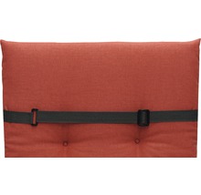 Sesselauflage Mirach Siena Garden rot 120x48x6 cm