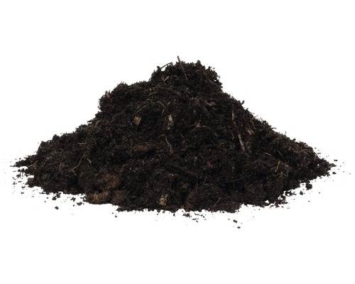 Erdhaufen für Gartenarbeiten