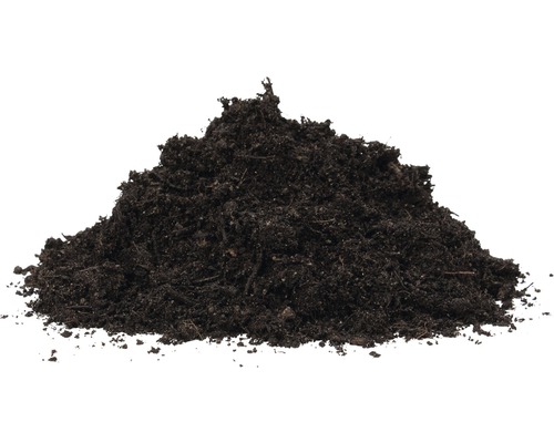 Erdhaufen für Gartenarbeiten