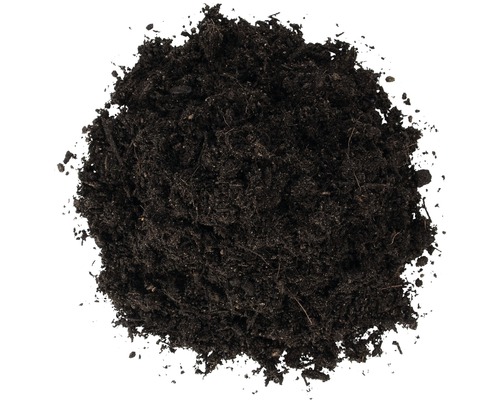 Erdhaufen für Gartenarbeiten