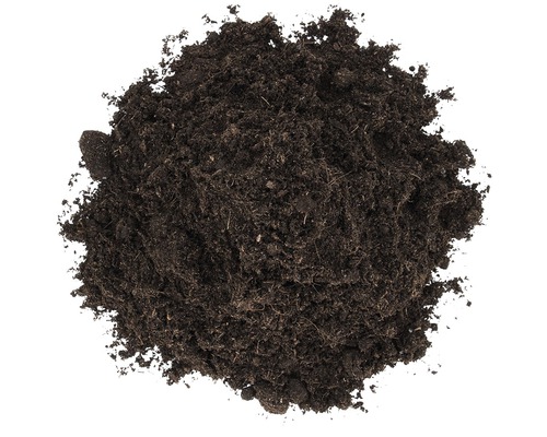 Erdhaufen für Gartenarbeiten