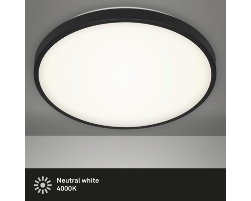 Runde Deckenleuchte mit neutralweißem Licht