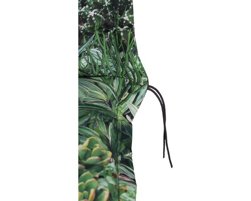 Gartensack mit Pflanzenmuster und Zugband