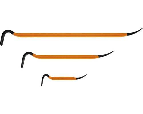 Drei Brecheisen in verschiedenen Größen