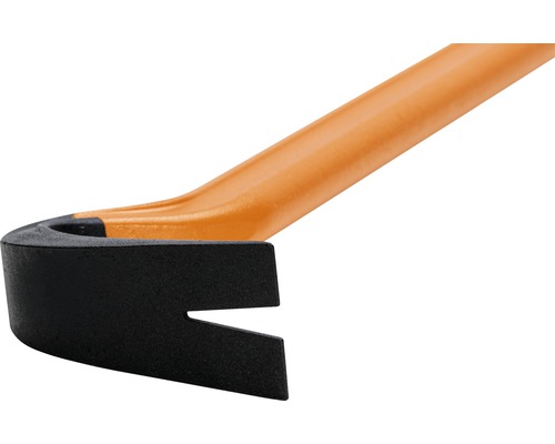 Brechstange mit orangefarbenem Griff