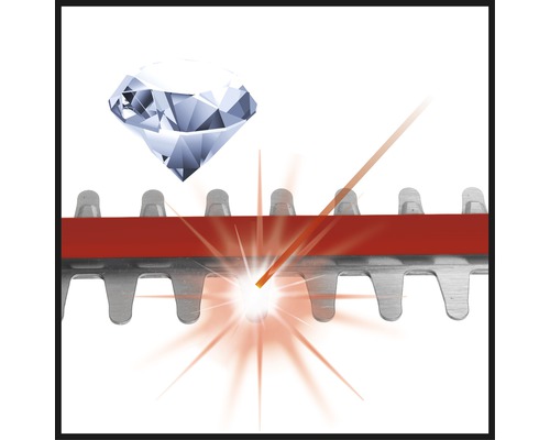 Symbolbild: Heckenmesser mit Diamantschliff