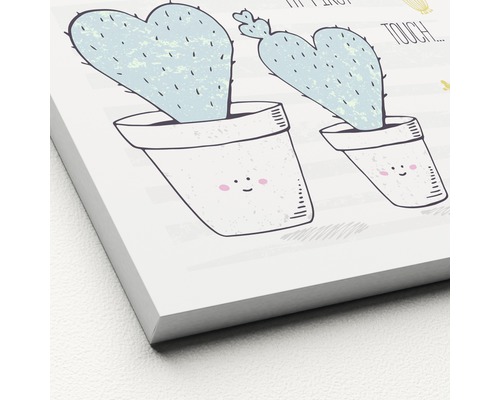 Illustration von zwei Kaktuspflanzen in Töpfen