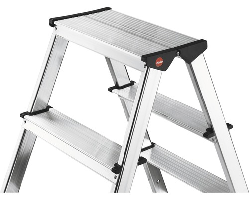 Aluminium Klapptritt mit zwei Stufen