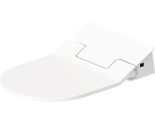 Weißer Dusch-WC Sitz