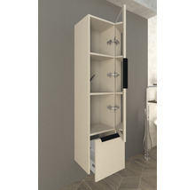Offener Badezimmer Hochschrank mit Einlegeböden und Schublade