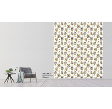 Fototapete Vlies HRBP300087 Tier Illustration 5-tlg. 243 x 280 cm