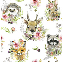 Fototapete Vlies HRBP300087 Tier Illustration 5-tlg. 243 x 280 cm